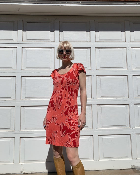 Pink/Red Tibi NY Dress