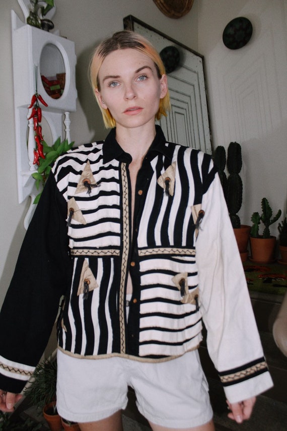 Funky Contrast Jacket