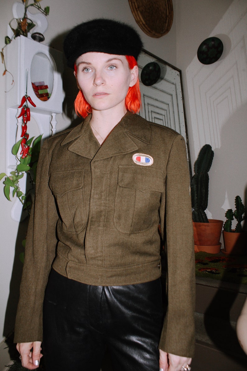 Vintage Military Jacket