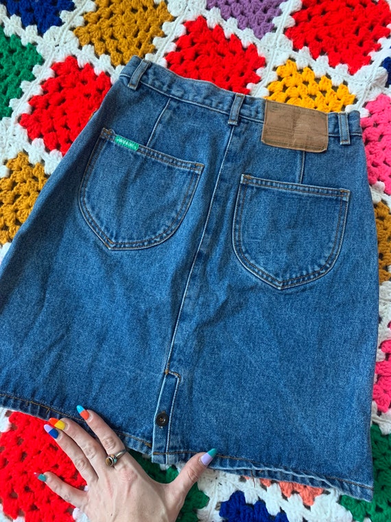 Vintage 80s Jordache Denim Mini - image 2