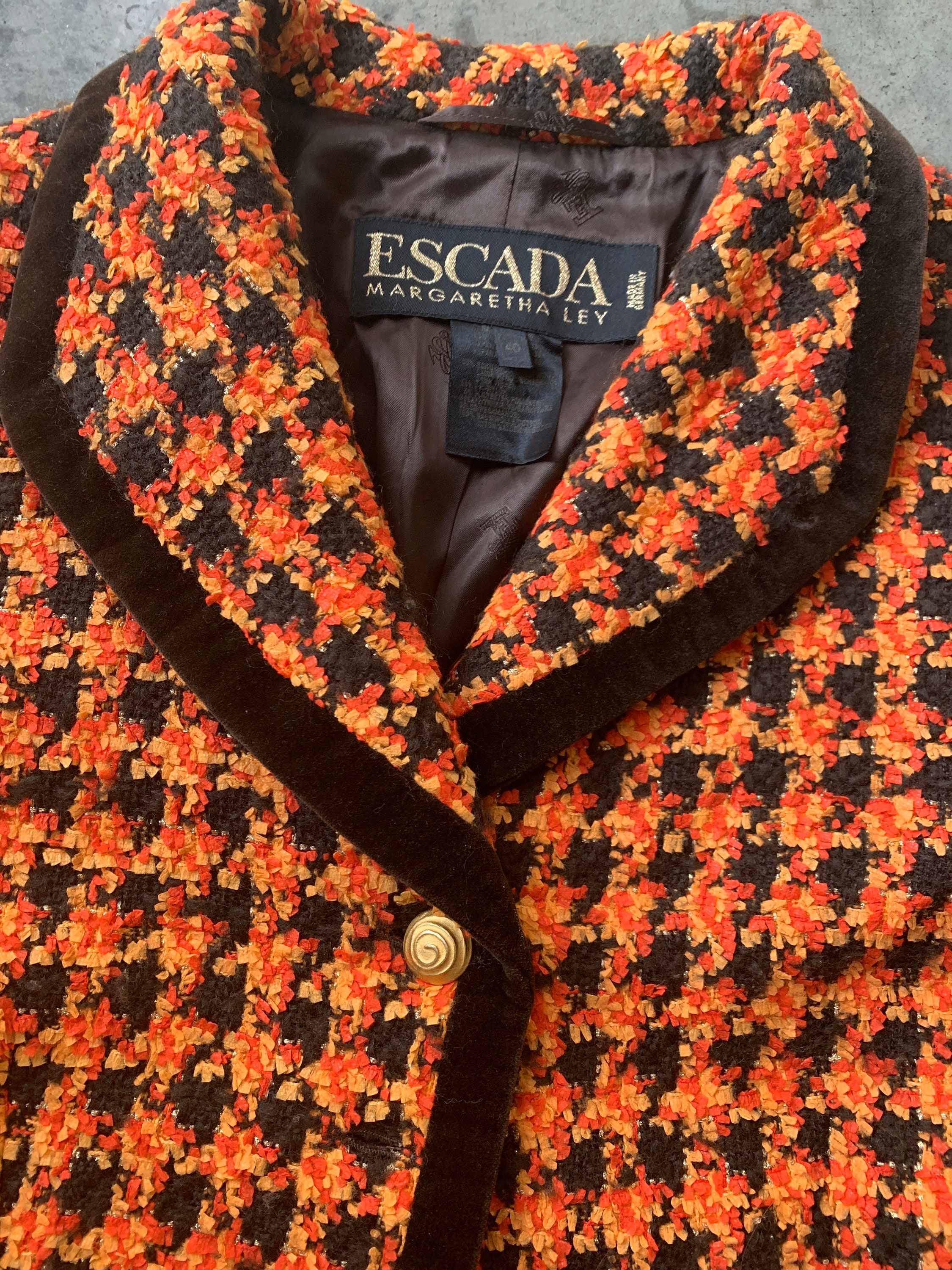 escada vintage blazer