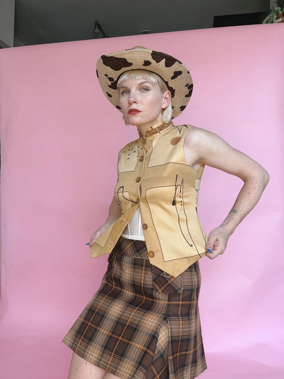 VTG 90s Hand Tailored Vest