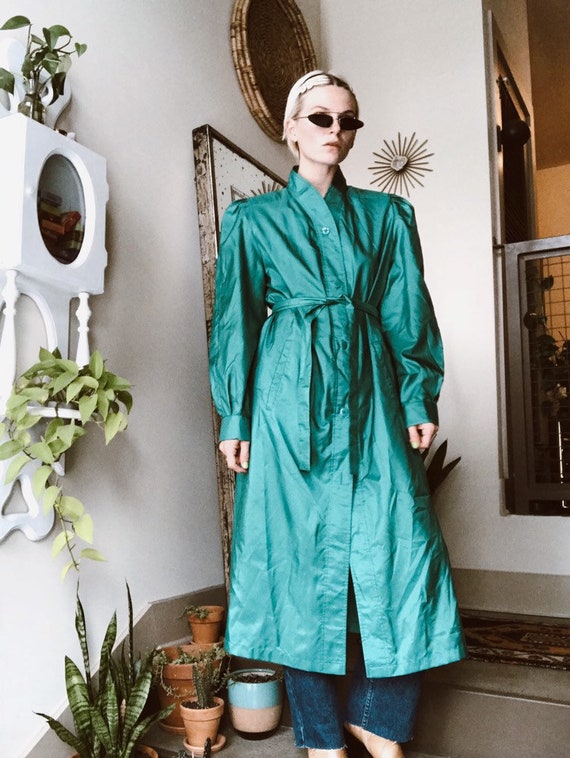 Turquoise Duster Coat