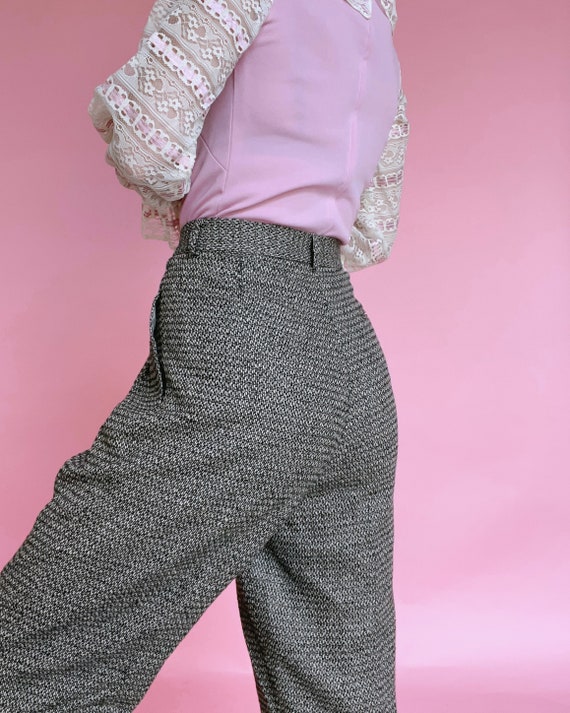 VTG 90s Silk Tweed Trousers
