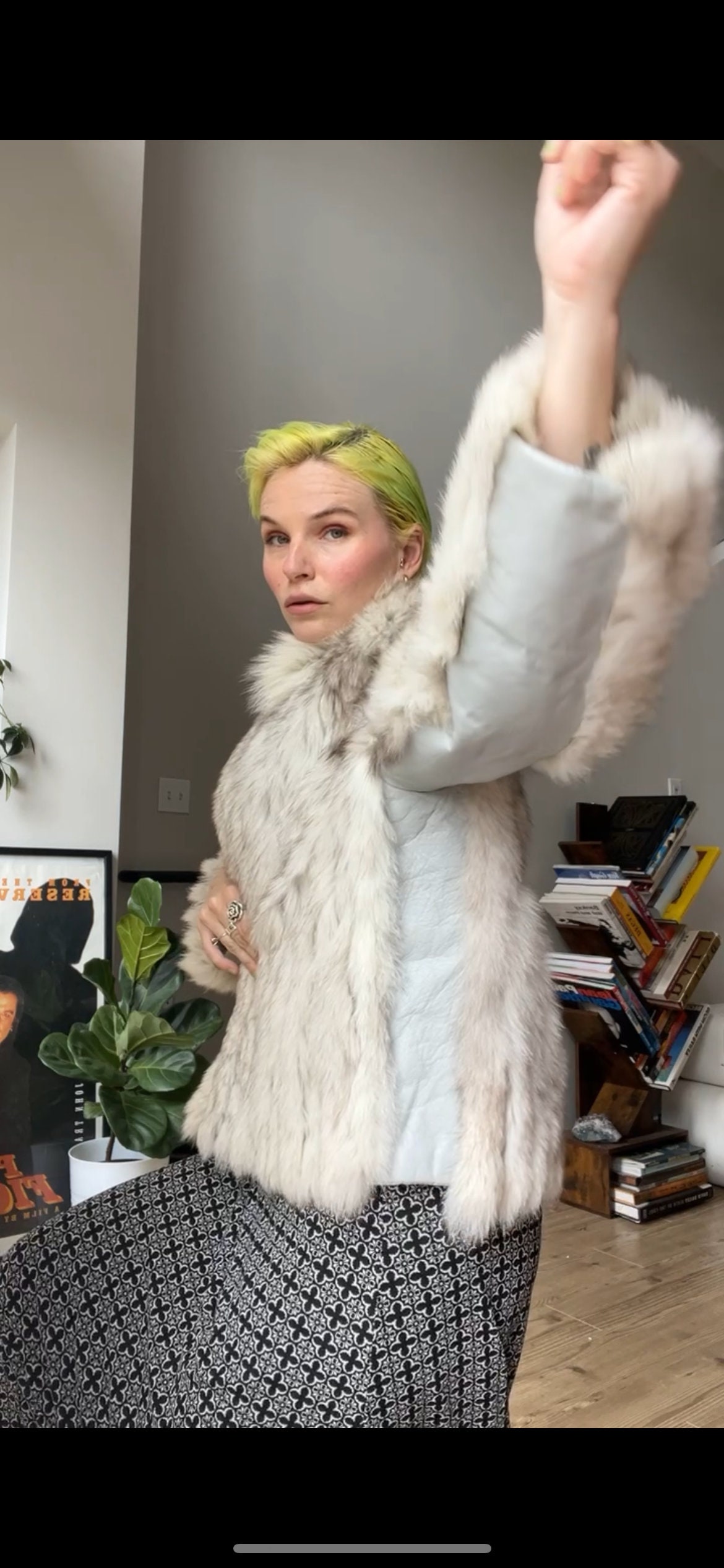 VTG 80s Saga Fox Silver Label Fur Jacket - Etsy