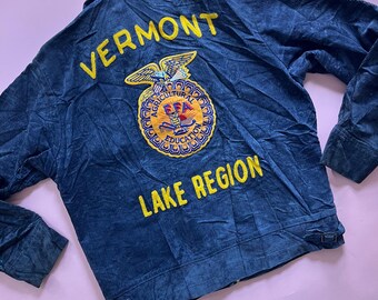 VTG 60s National FFA Agricultural Education Corduroy Jacket - Etsy