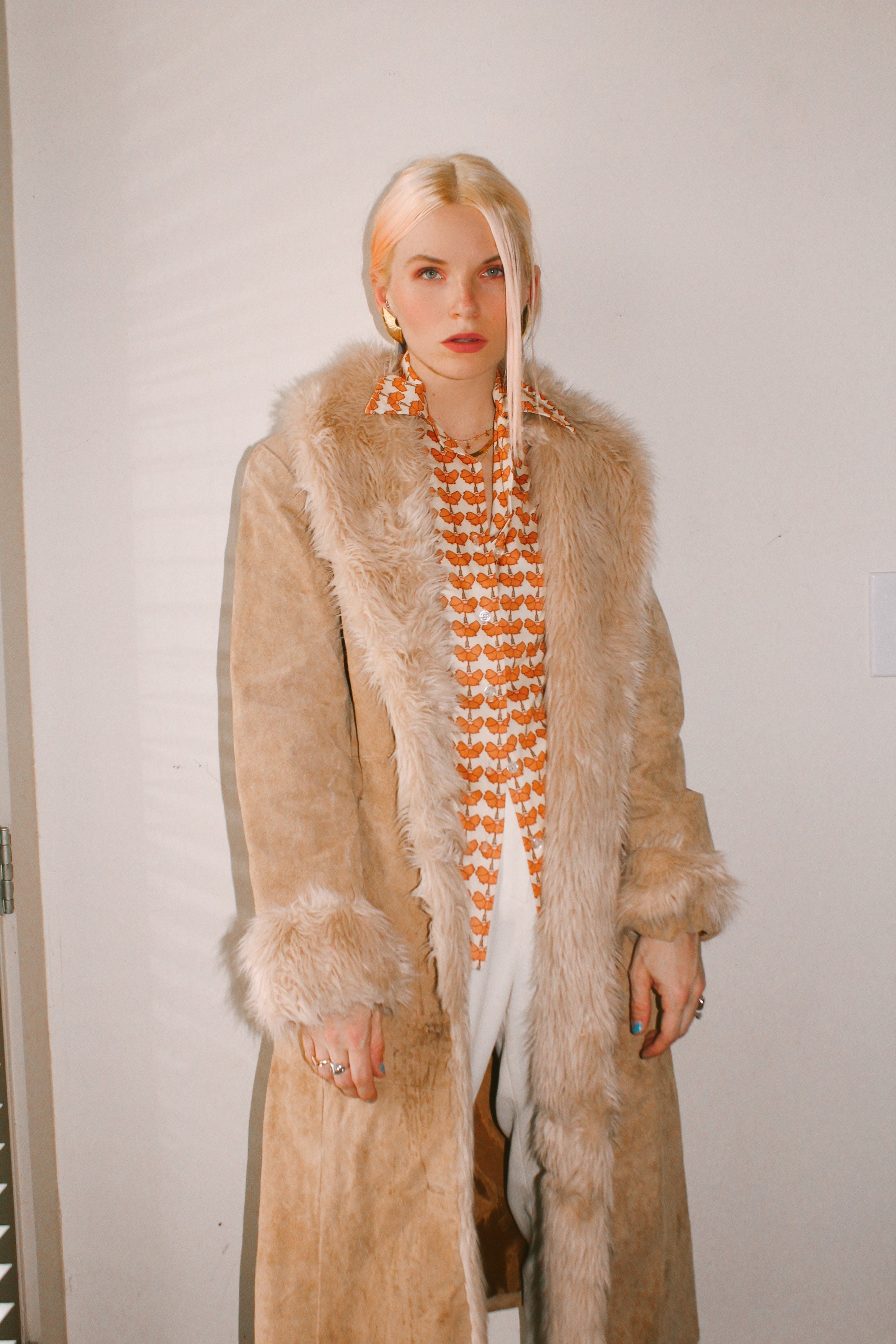 Vintage Wilsons Leather Penny Lane Coat