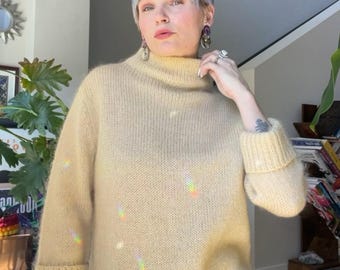 Sweter moherowy VTG Butter Cream