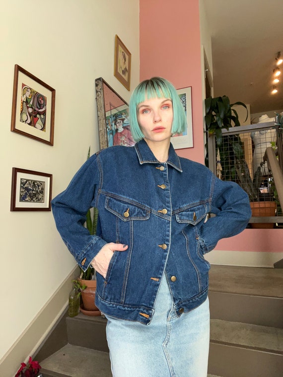 VTG 80s Denim Jacket - Etsy