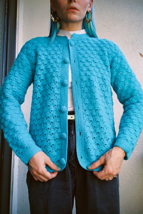 Vintage 60s | Handmade Wool Cardigan