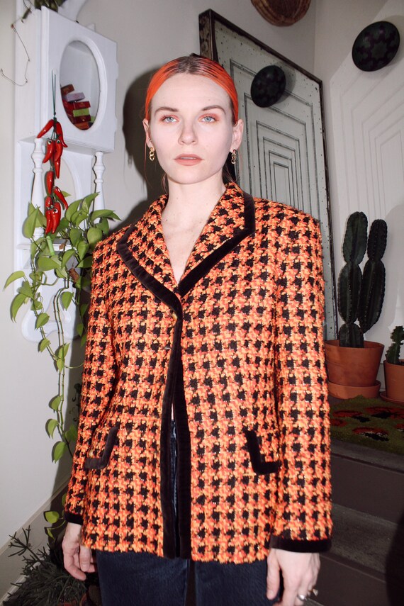 Vintage Escada Tweed Blazer