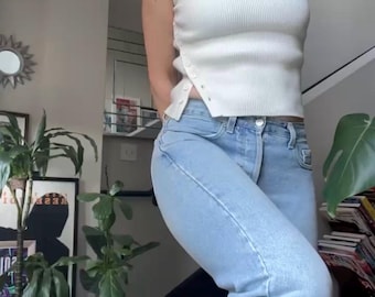 VTG Y2K London Jeans Caprihose