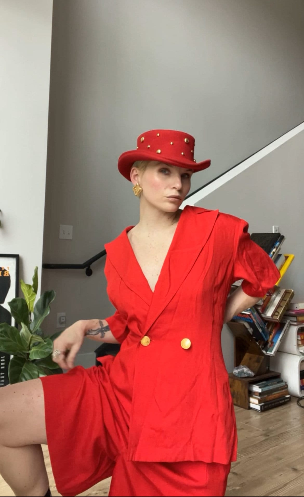 VTG 90s Liz Claiborne Red Shorts Suit - Etsy