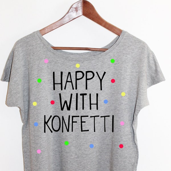 Shirt Konfetti Blogger Hipster Vintage Punkte