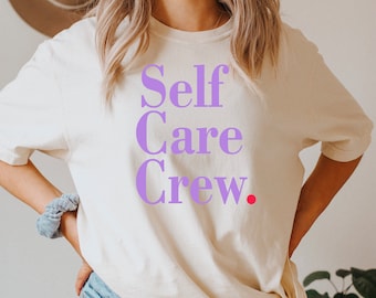 Shirt SELF CARE Statement Blogger Hipster Vintage Love