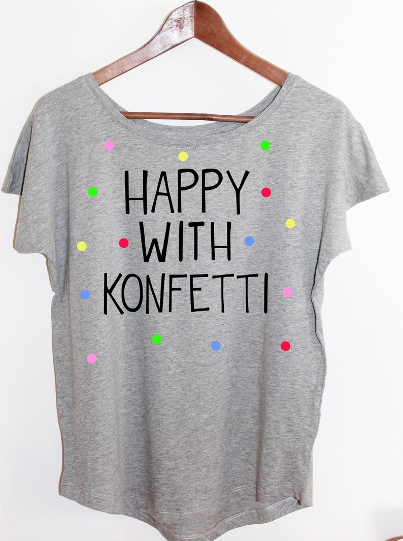 Shirt Konfetti Blogger Hipster Vintage Punkte Bild 1