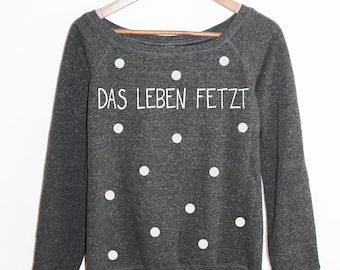 Pull Confettis Pois Triangle Hipster Vintage