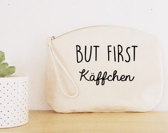 Mäppchen Kaffee Kosmetik Tasche Blogger Dots