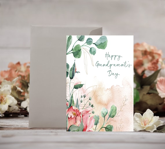 Grandparents Day Card Printable Instant Download Il_570xn
