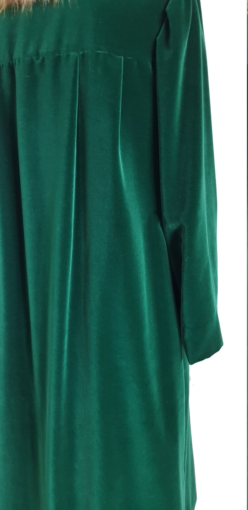 Velvet dress or coat