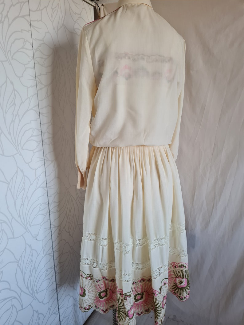 80s Ensemle embroidered