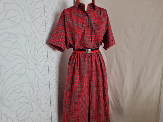 Shirt dress cotton