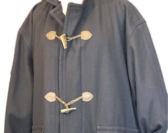 ジャケット・アウター 70s  NAVY \"COATS DUFFLE\" Men's Navy Duffle Coat | Peter Christian