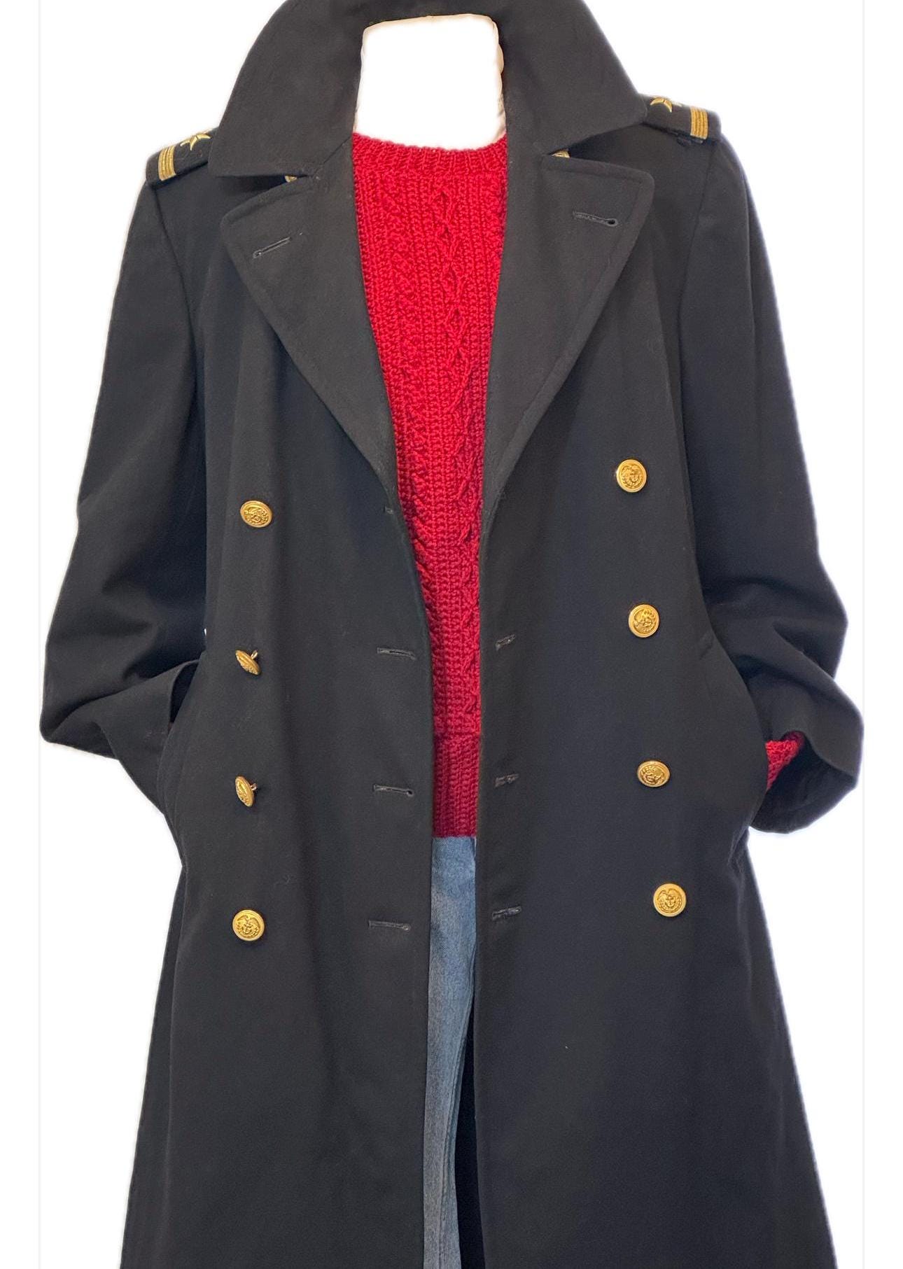 Navy Ensign Bridge Coat