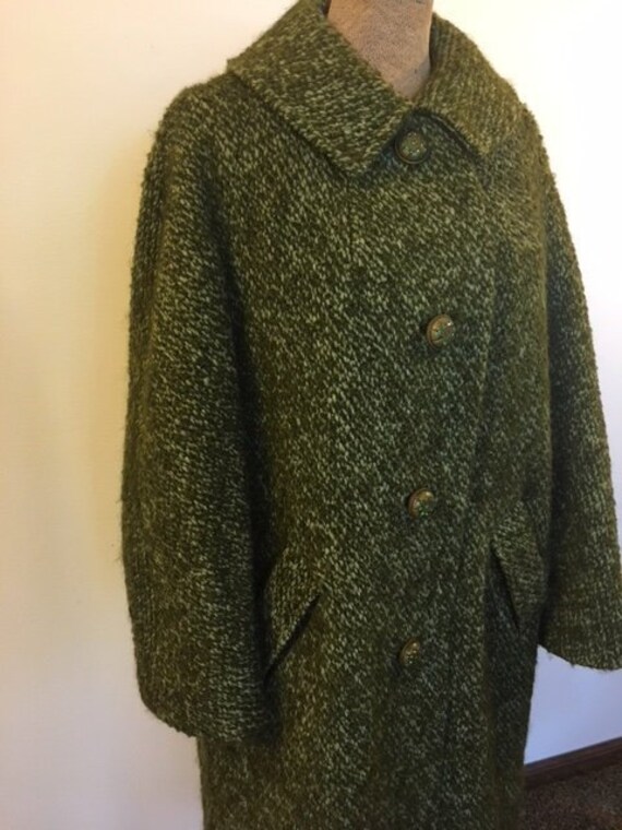 Green Mohair Coat