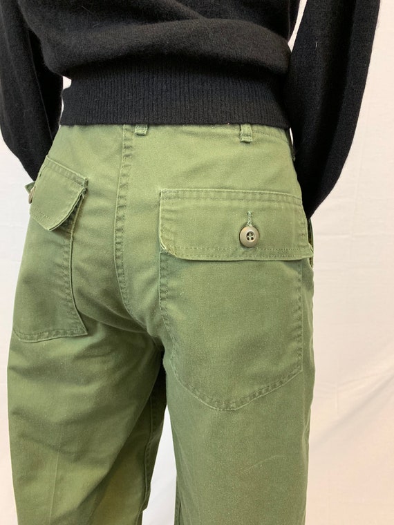 Vintage Army high waist utility pants