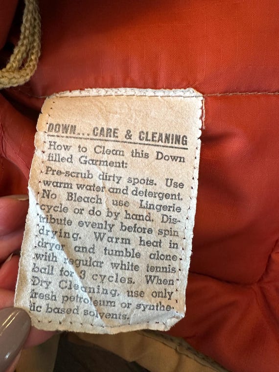 Vintage Down Puffer Jacket - image 8