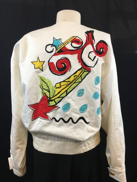 Pop Art bomber jacket