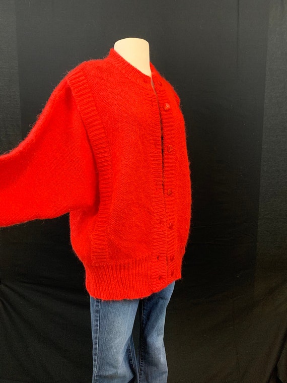 Oversized 80's mohair look sweater