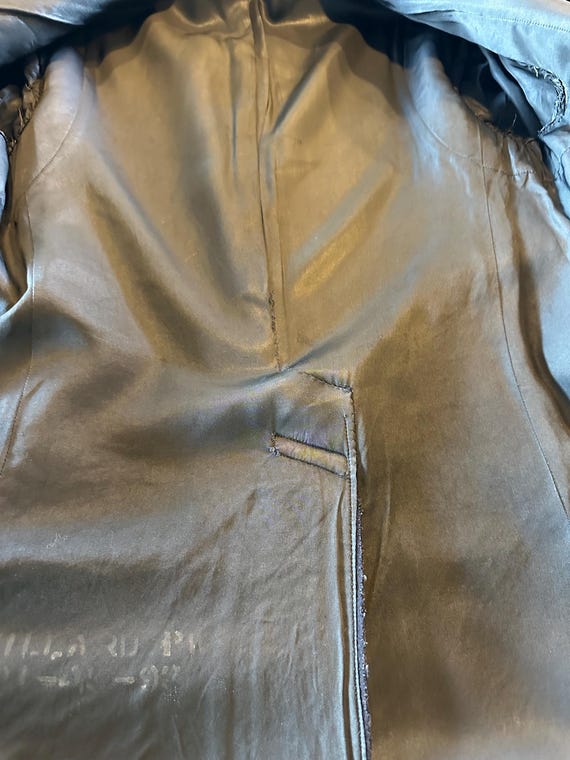 Original Pea Coat Willards 8 button stenciled - image 9