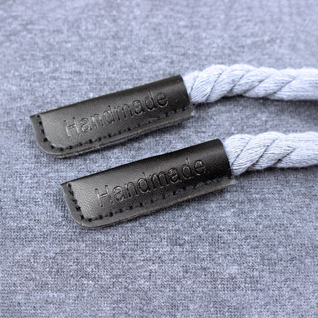 Buy 2er Kunstleder Kordelende Kordelabschluß Kordelstopper