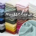 8,98EUR/m | Musselin Stoff | 100 % Baumwolle | Musselintuch | Double Gauze | Musselinstoff - verschiedene Farben product logo