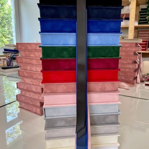 Samtbox für 4x6" Partyeinladungen (quer)