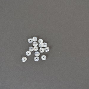 925 er Silberscheibe Sterlingsilber 5 mm gewellt VE 6 Stück 7,40 Bild 2