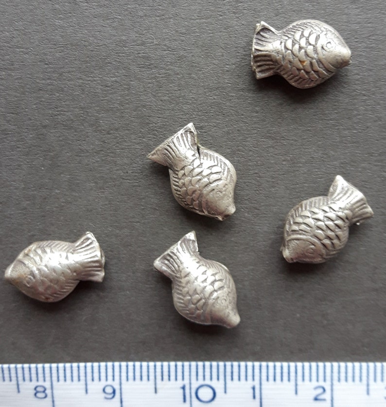 silverfish 925 sterling silver antique 12 mm 1 piece 1 unit 6,90 image 1