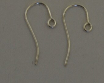 925 silver earhook new 1 unit / 1 pair 7,00 18 mm