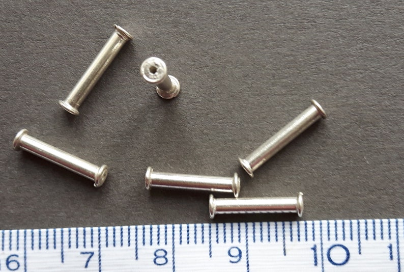 Silberröhrchen 925 Sterlingsilber 13 mm 2 Stück 5,50 Bild 2