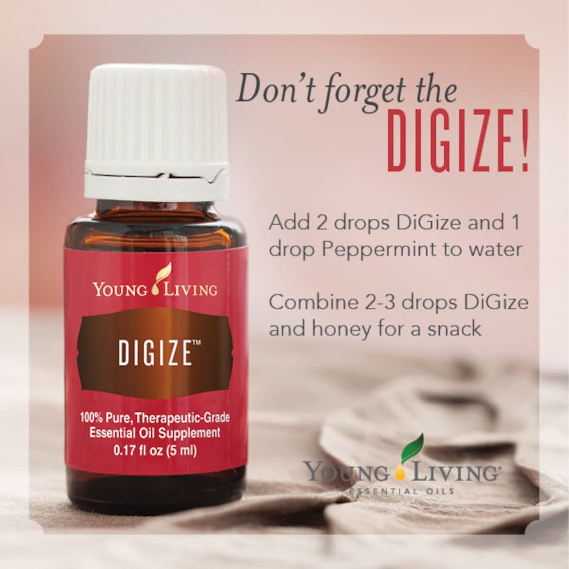 DiGize Essential Oil Samples 1mL 1.5mL 2mL 3mL Young Living Etsy
