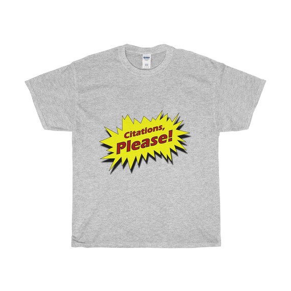 Citations Please T Shirt Etsy