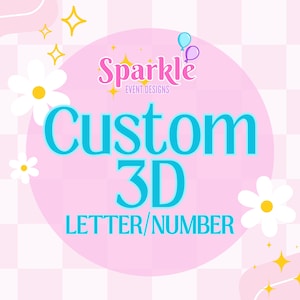 Custom 3D Letter/Number