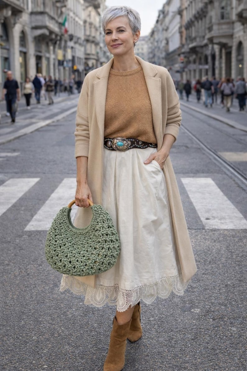Macrame Bag Tutorial - DIY English/Italiano (Digital Download) Mila Ring Bag from Milan image 8