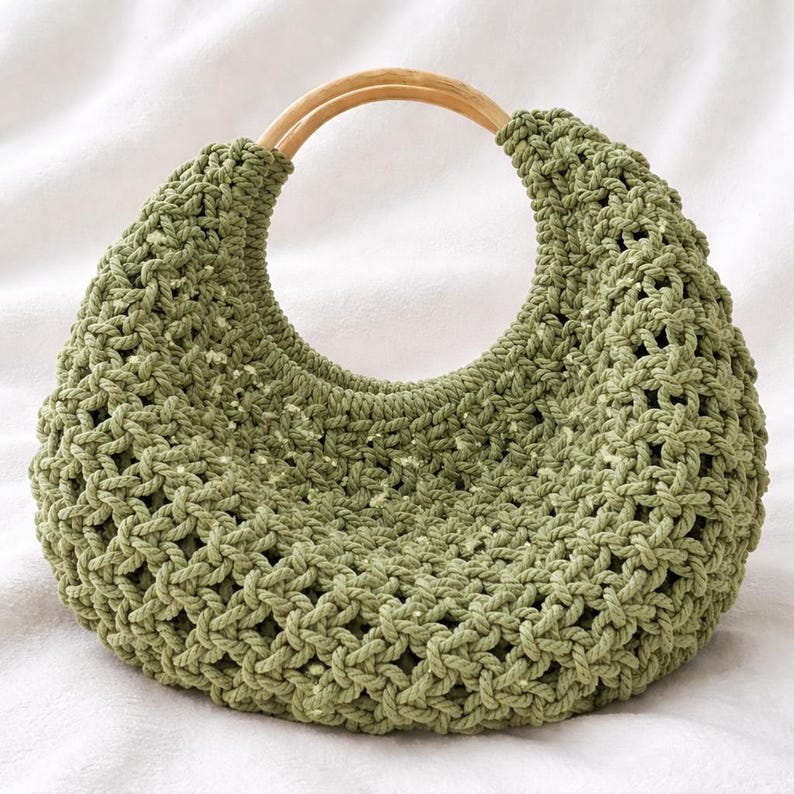 Macrame Bag Tutorial - DIY English/Italiano (Digital Download) Mila Ring Bag from Milan image 2