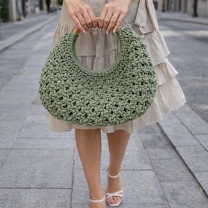 Macrame Bag Tutorial - DIY English/Italiano (Digital Download) Mila Ring Bag from Milan image 5