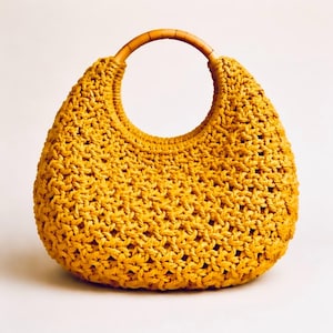 Macrame Bag Tutorial - DIY English/Italiano (Digital Download) Mila Ring Bag from Milan image 10
