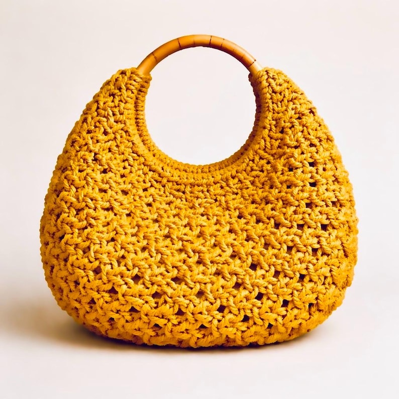 Macrame Bag Tutorial - DIY English/Italiano (Digital Download) Mila Ring Bag from Milan image 10