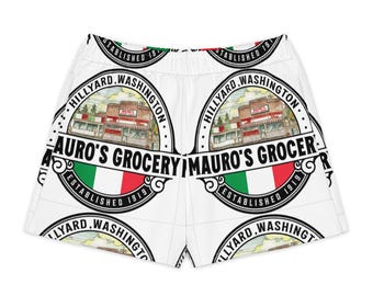 MAURO'S GROCERY Unisex cotton shorts